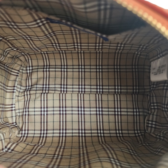 Authentic orange Burberry blue label leather mini boston 2-way bag - Picture 11 of 11